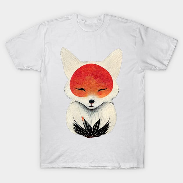 Cute fox T-Shirt by Starbuck1992